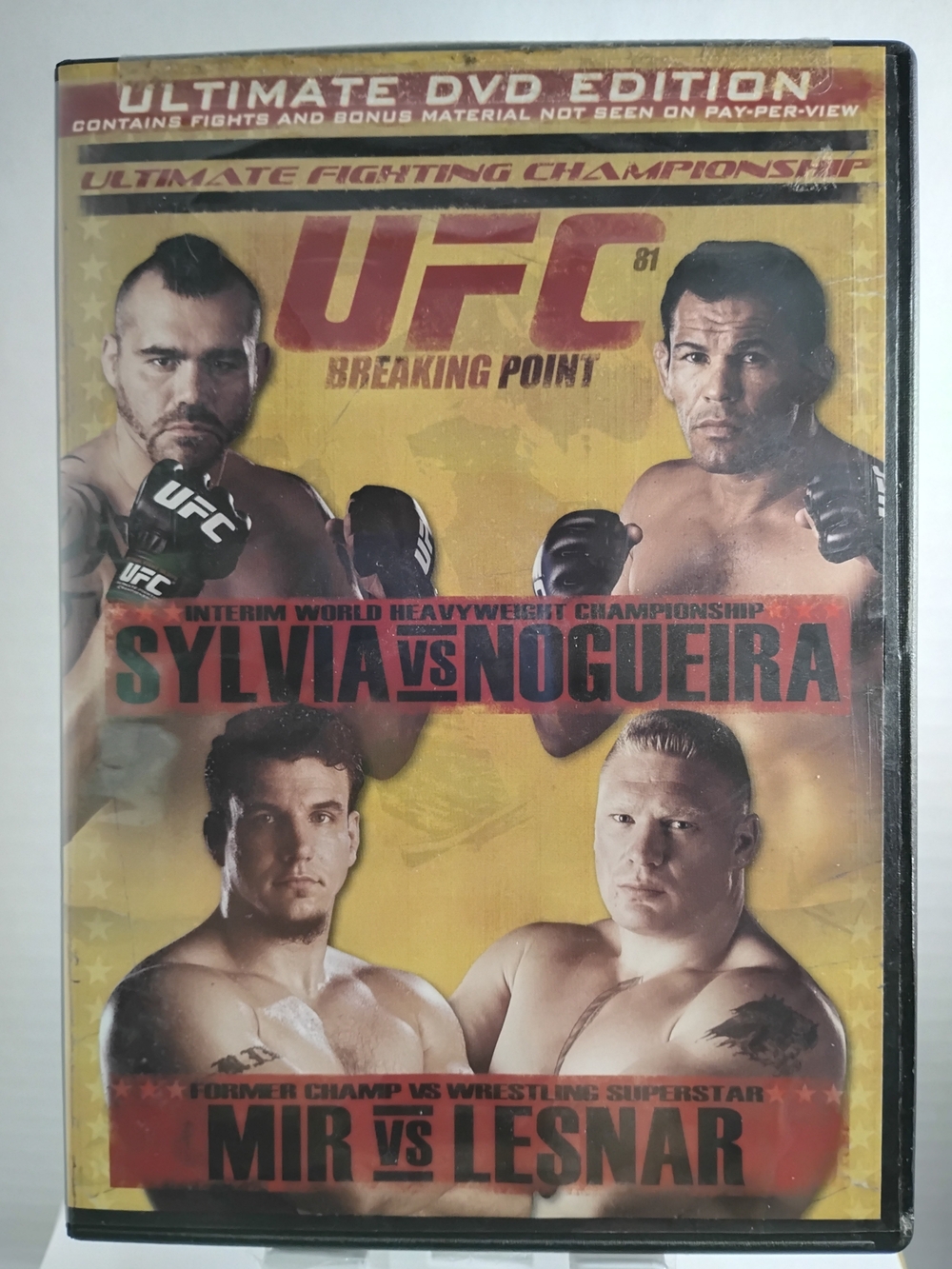 Ufc 40 76 & 81 Ppv Dvd Lot Read Description